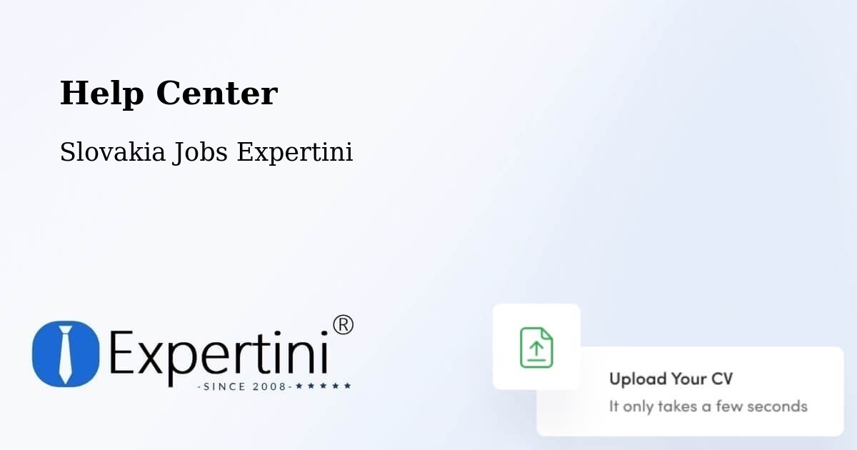 Help Center – Hrochoťslovakia - Slovakia Jobs Expertini